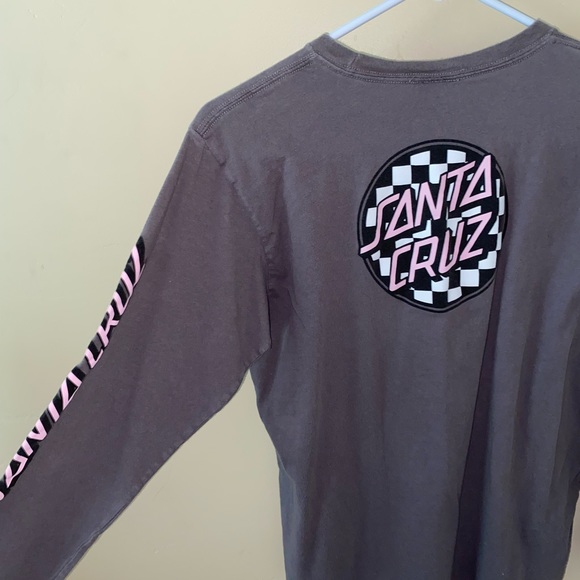 santa cruz grey long sleeve - Picture 2 of 2